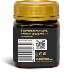 left side of a honey Jar